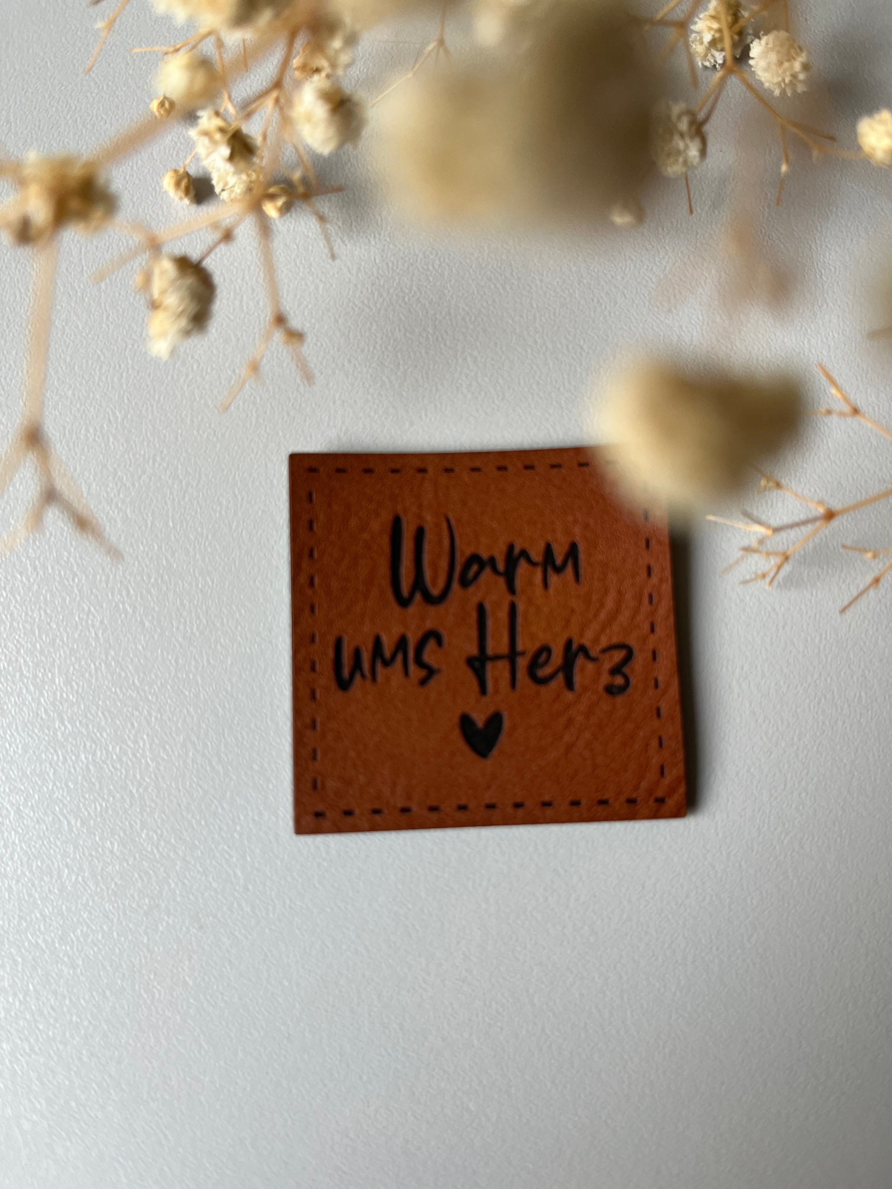 Warm ums Herz Label